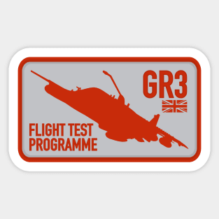 Harrier GR3 - Flight Test Programme Sticker